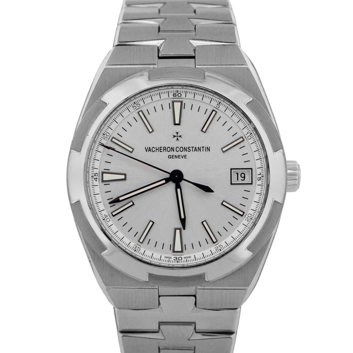 2021 Vacheron Constantin Overseas 4500V/110A-B126 Silver Steel 41mm Box Papers