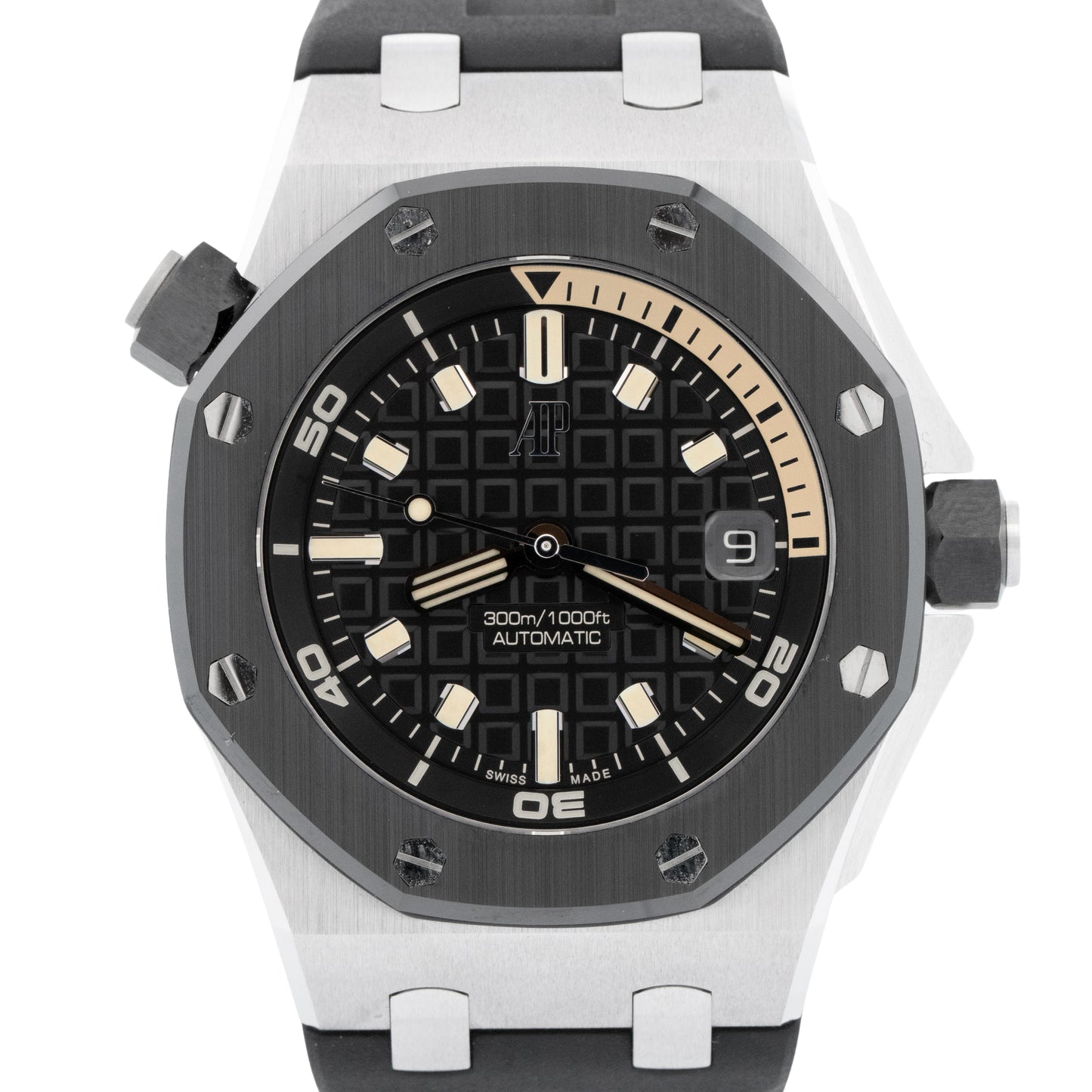 MINT PAPERS Audemars Piguet Royal Oak Offshore Diver 15720CN 18K GOLD 42mm BOX
