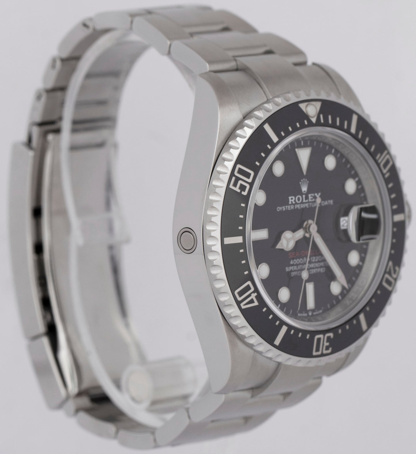 MINT PAPERS Rolex Sea-Dweller Mark II 50th-Anniversary Red Steel 43mm 126600 BOX