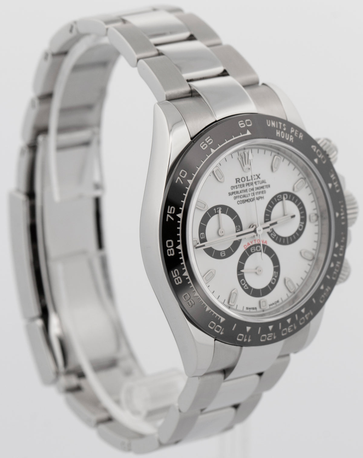 2016 Rolex Daytona Cosmograph 116500 LN Panda White Steel 40mm Watch Box Papers