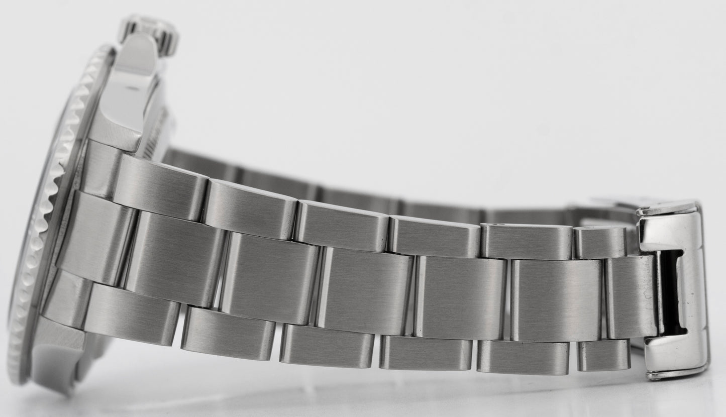 Rolex Submariner Date BLACK Stainless Steel No-Holes Case 40mm 16610 LN Watch