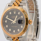 STICKERED 2017 PAPERS Rolex DateJust BLACK DIAMOND 18K JUBILEE 41mm 126333 BOX