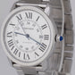 MINT Cartier Ronde Solo XL 42mm Stainless Steel Automatic Date Watch 3802 BOX