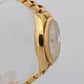 Rolex Day-Date President 36mm Silver BARK Quickset 18K Yellow Gold Watch 18078