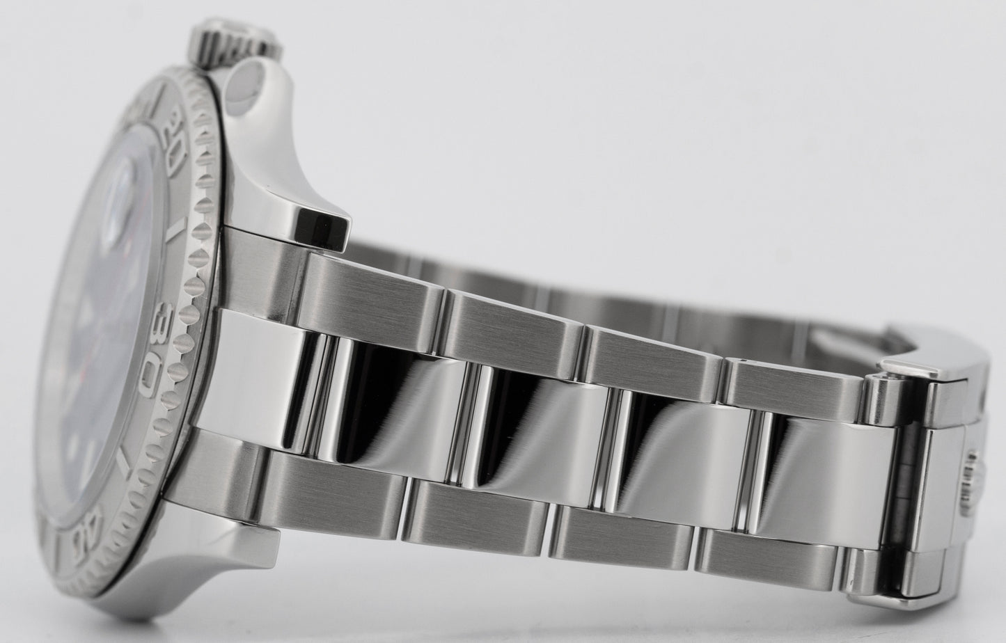 Rolex Yacht-Master Platinum BLUE 40mm Stainless Steel Oyster Watch 116622 BOX