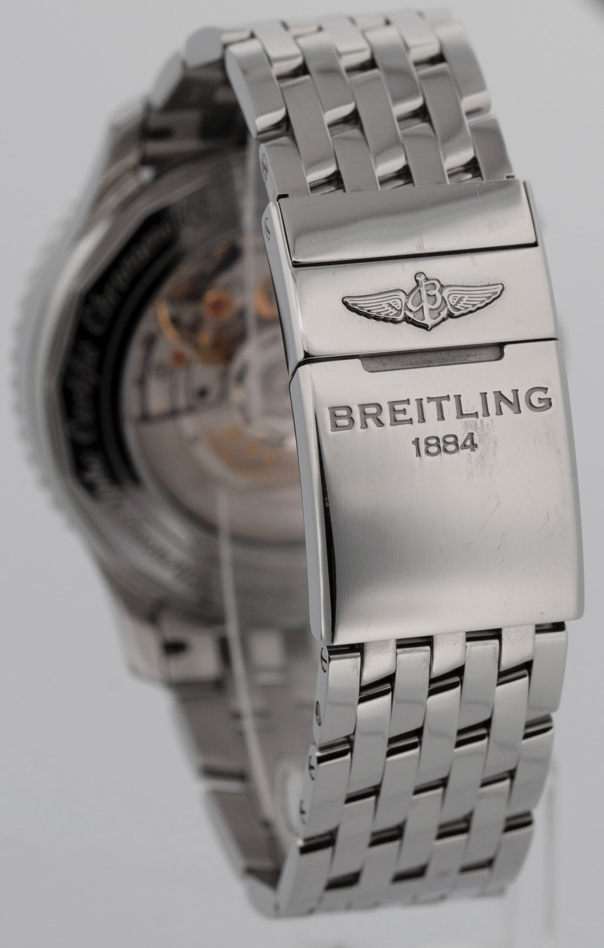 Breitling Navitimer 01 46 AB0127 Blue Stainless Steel 46mm Watch Box Papers
