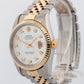 Rolex DateJust Two-Tone Yellow Gold Steel 36mm 16233 Watch BOX