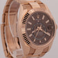 2025 Rolex Sky-Dweller Chocolate Brown 18K Gold Oyster 42mm 336935 Box Papers