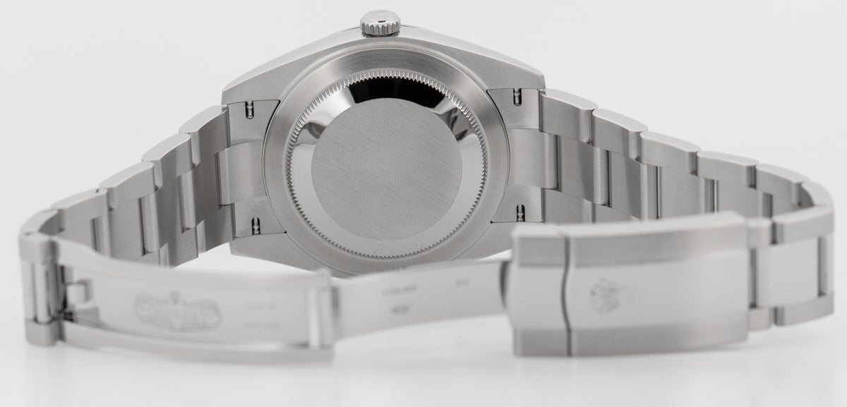 2022 Rolex DateJust 41 126334 Blue Motif Stainless Steel 41mm Watch Box Papers