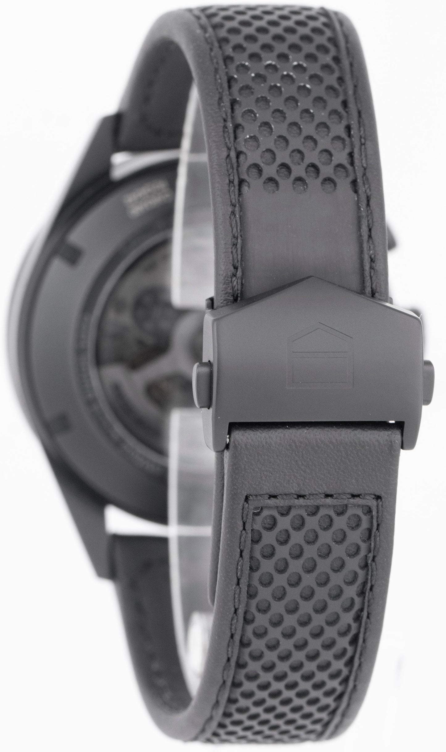 Tag Heuer Carrera Black Titanium Black PVD CAR2A80 Chronograph Date Watch BOX