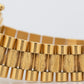 Rolex Day-Date President 36mm Silver BARK Quickset 18K Yellow Gold Watch 18078