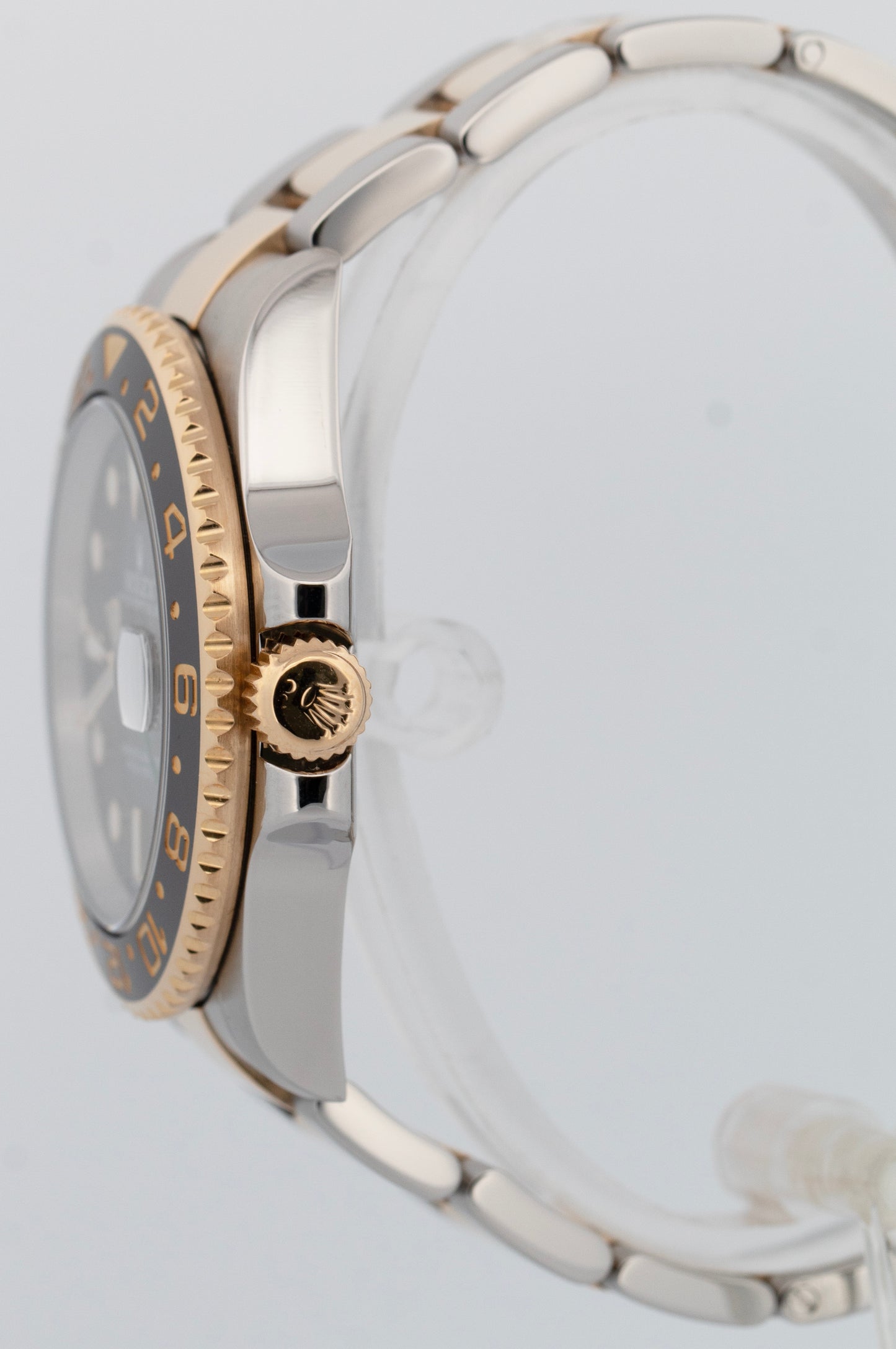 Rolex GMT-Master II Ceramic BLACK Two-Tone 18K Gold 40mm 116713 LN Watch