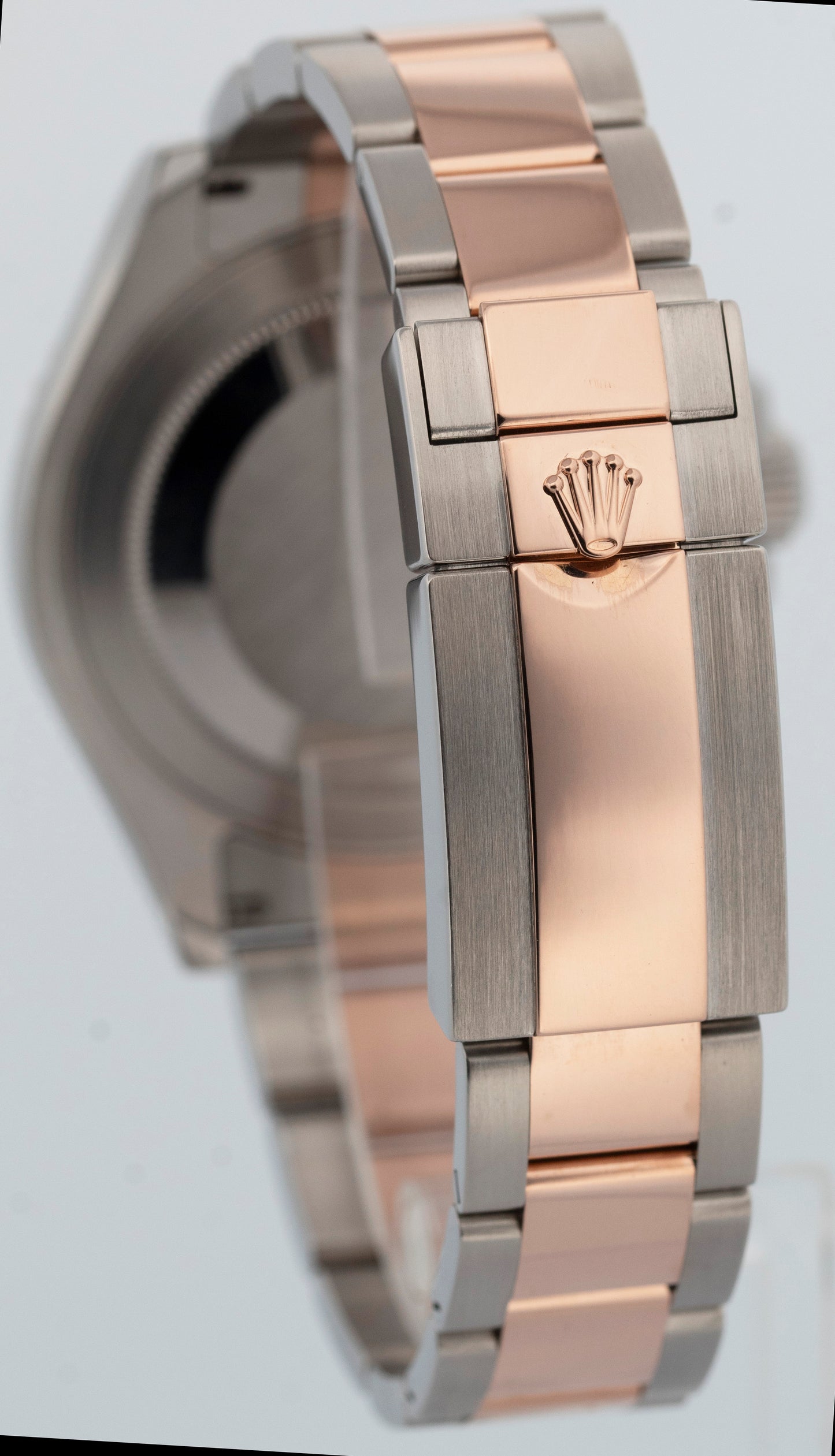Rolex Yacht-Master BLACK Two-Tone 18K Rose Gold Steel 40mm 116621 Watch