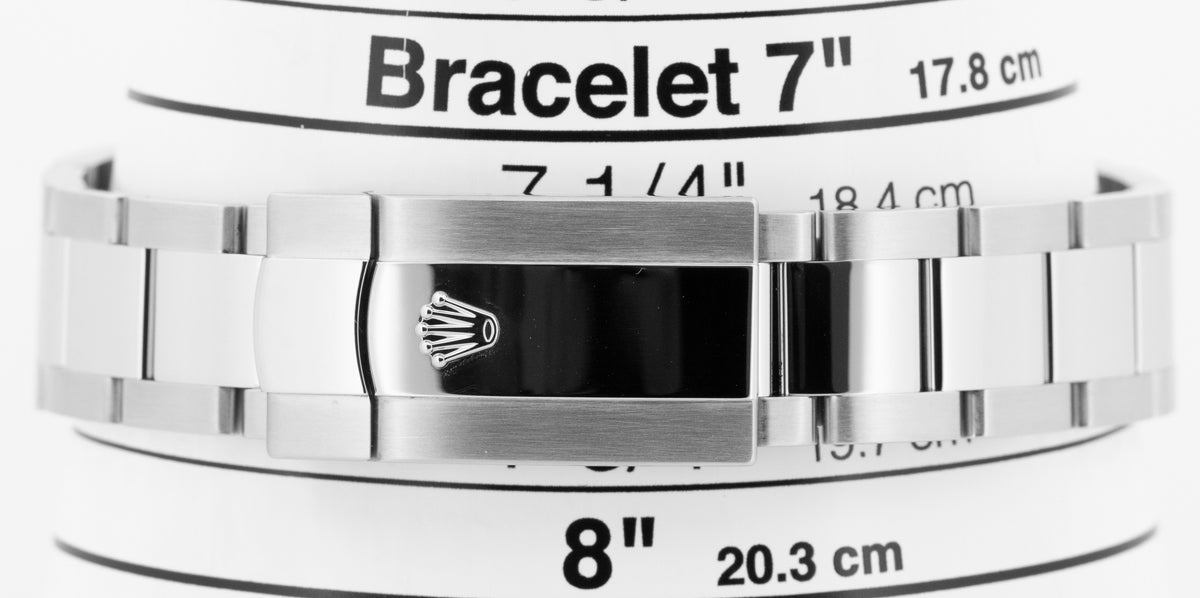 2022 Rolex DateJust 41 126334 Blue Motif Stainless Steel 41mm Watch Box Papers