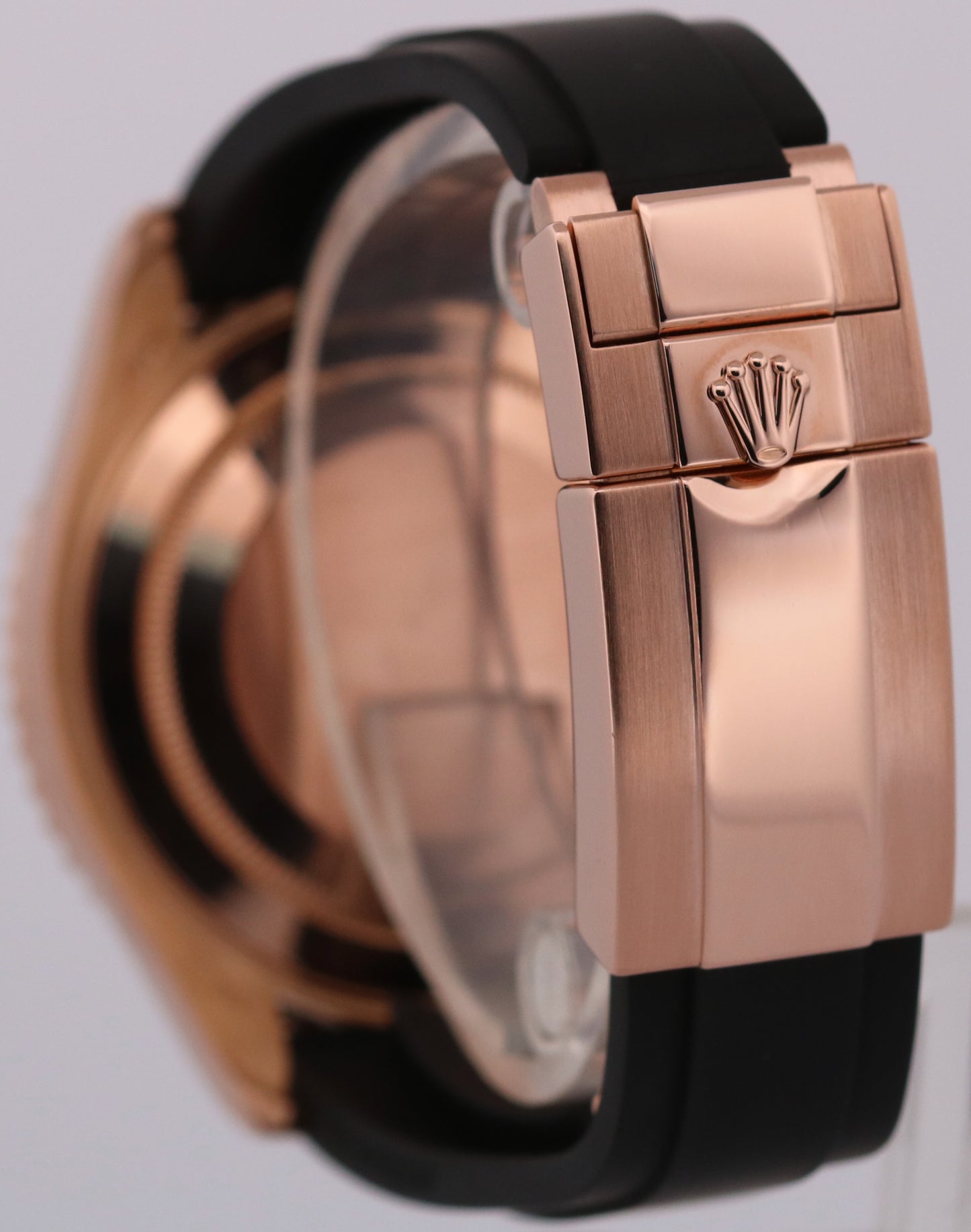 2026 RSC Rolex Yacht-Master BLACK 18K Rose Gold Oysterflex 40mm 116655 BOX