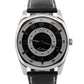 Rolex Cellini Danaos 4243/9 Black Silver 18K White Gold Manual 38mm Watch
