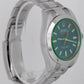 MINT 2019 PAPERS Rolex Milgauss Z-Blue Green 40mm 116400 GV Steel Watch BOX