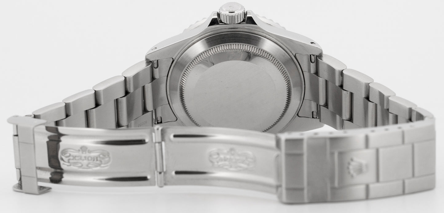 Rolex Submariner Date BLACK Stainless Steel 40mm 16610 Oyster Date Watch