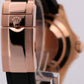 2026 RSC Rolex Yacht-Master BLACK 18K Rose Gold Oysterflex 40mm 116655 BOX