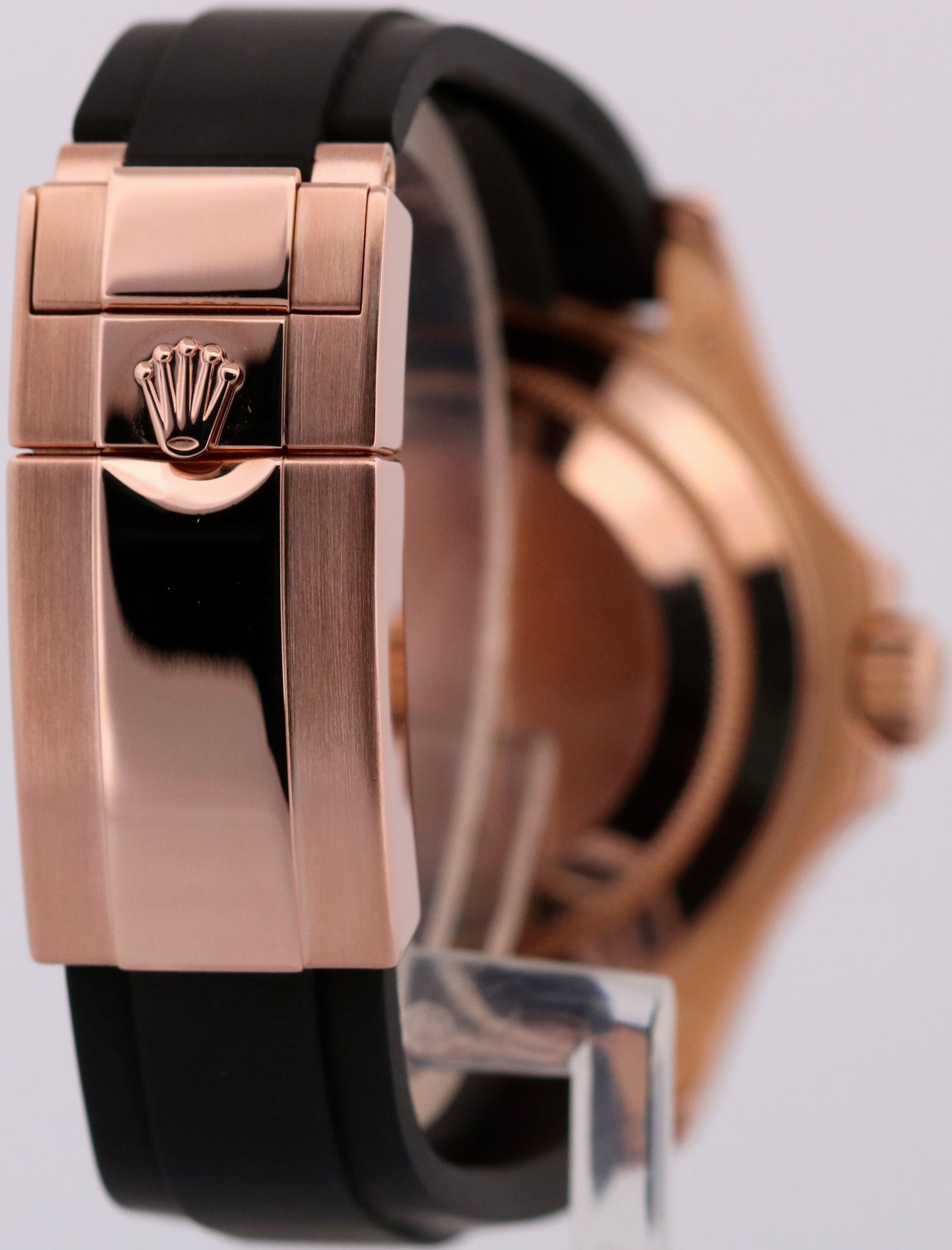 2026 RSC Rolex Yacht-Master BLACK 18K Rose Gold Oysterflex 40mm 116655 BOX