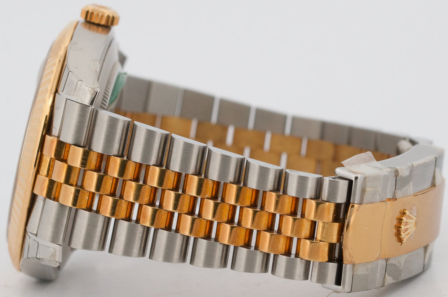 STICKERED 2017 PAPERS Rolex DateJust BLACK DIAMOND 18K JUBILEE 41mm 126333 BOX