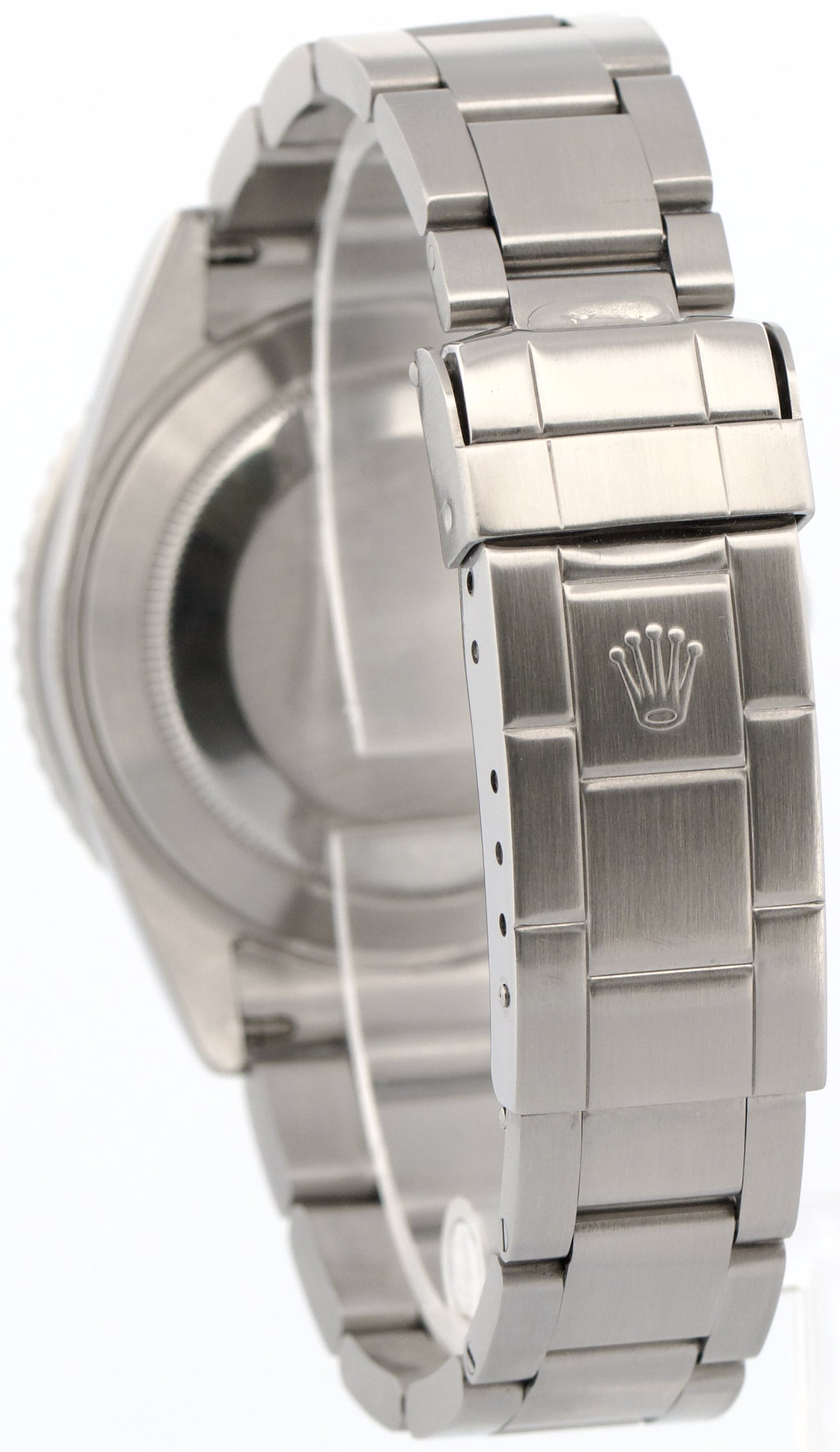 Rolex Submariner Date BLACK Stainless Steel NO-HOLES 40mm Automatic Watch 16610