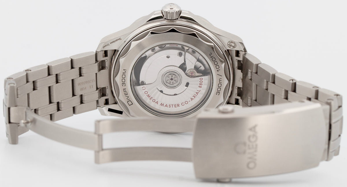 Omega Seamaster Diver 210.30.42.20.03.001 42mm Blue Wave Steel Watch Box Papers