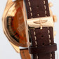Breitling Chrono-matic Chronograph 18K Rose Gold 49mm Brown R14360 Watch BOX