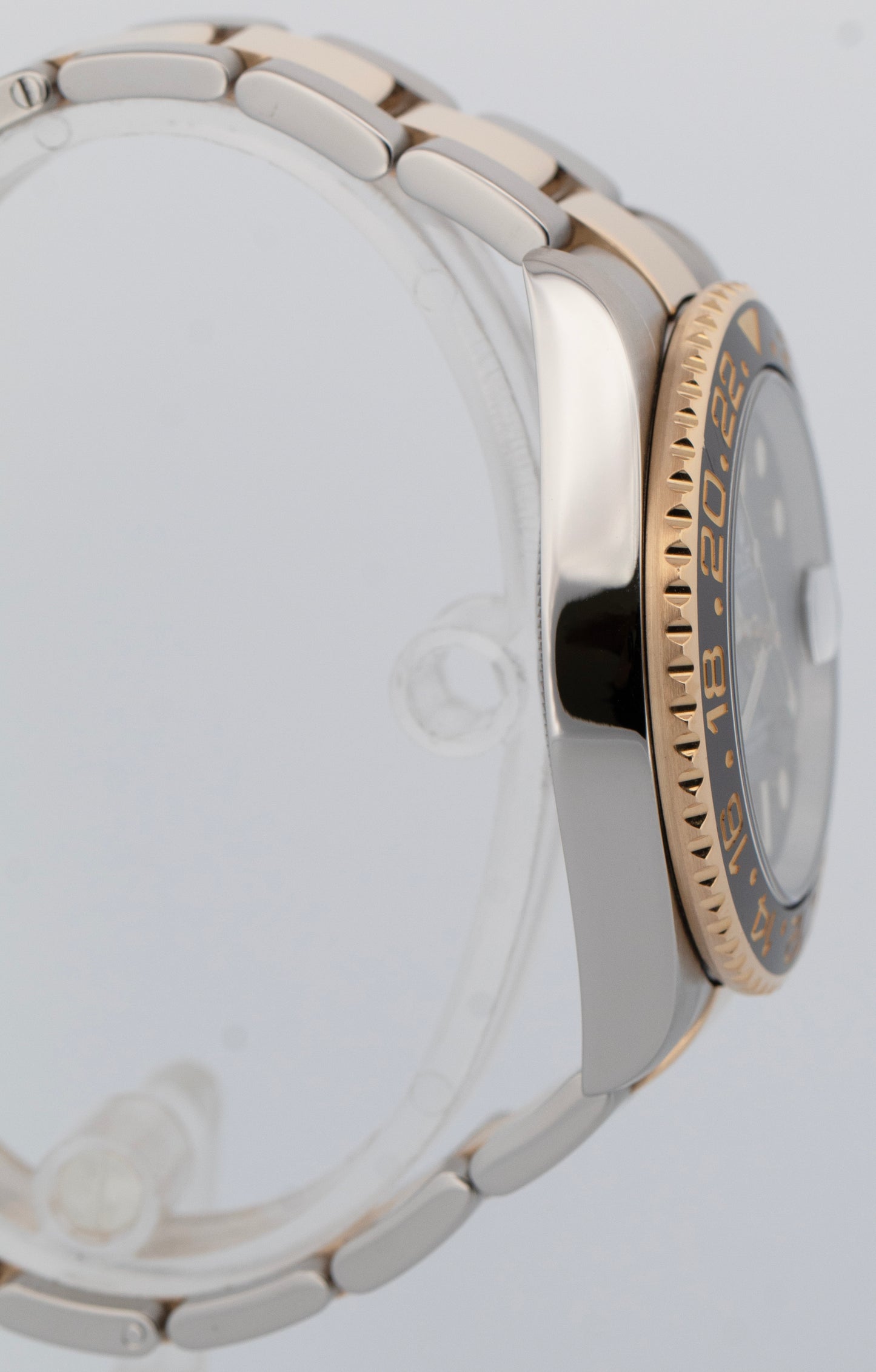 Rolex GMT-Master II Ceramic BLACK Two-Tone 18K Gold 40mm 116713 LN Watch