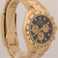 2023 Rolex Daytona Cosmograph BLACK 40mm 18K Yellow Gold PAUL NEWMAN 116508