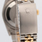 Rolex DateJust Two-Tone Yellow Gold Steel 36mm 16233 Watch BOX