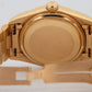 Rolex Day-Date President 36mm Silver BARK Quickset 18K Yellow Gold Watch 18078
