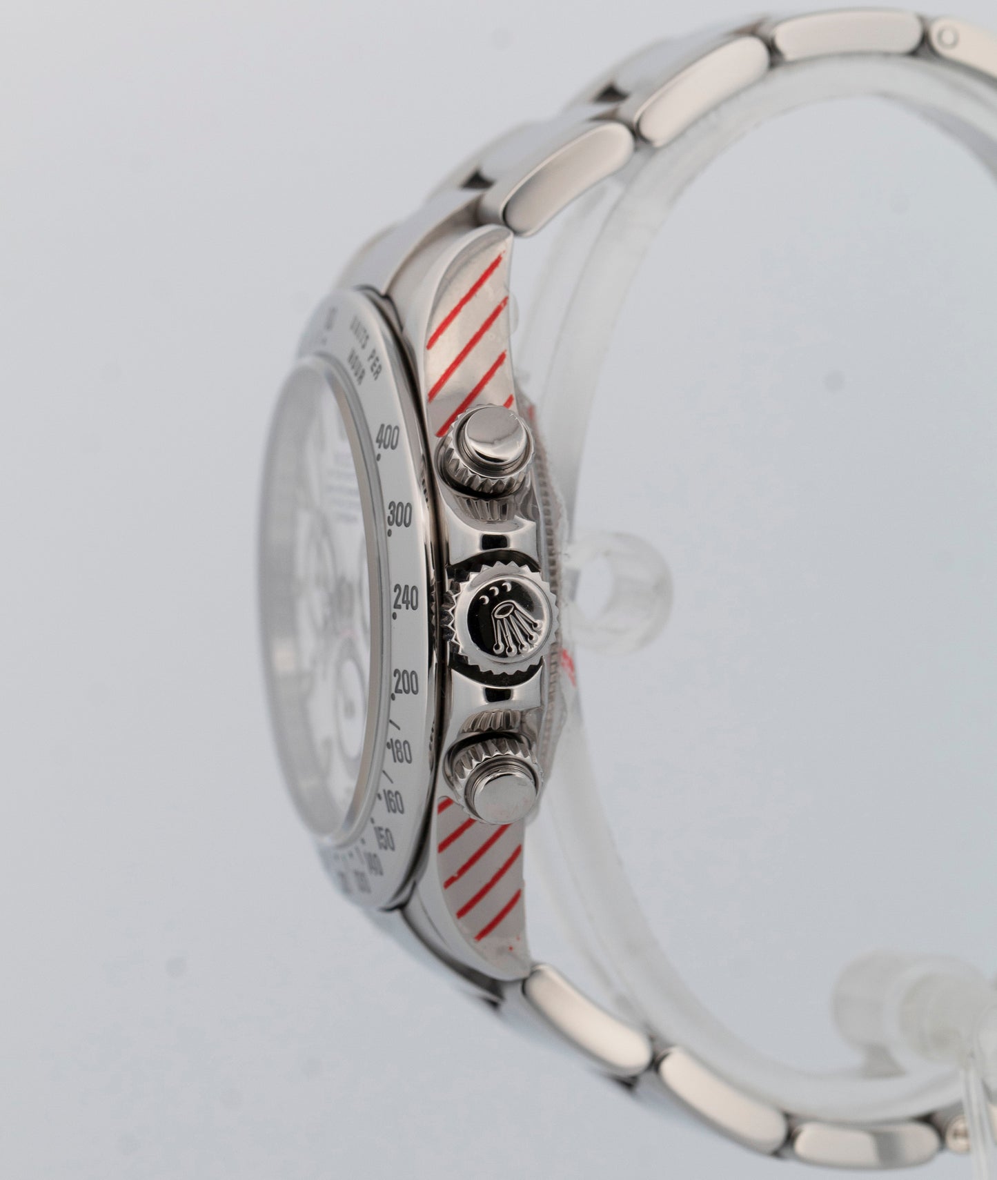 2025 RSC Rolex Daytona Cosmograph WHITE Steel 40mm 116520 Watch BOX