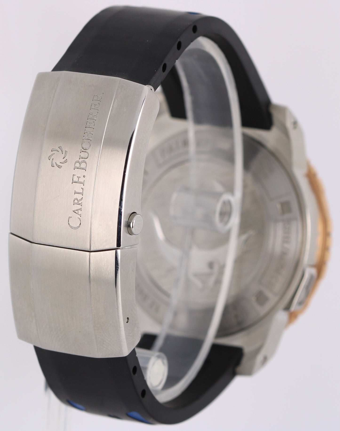 Carl F. Bucherer Patravi Scubatec PAPERS 18k Gold Steel 44.6mm 10632.24 Watch
