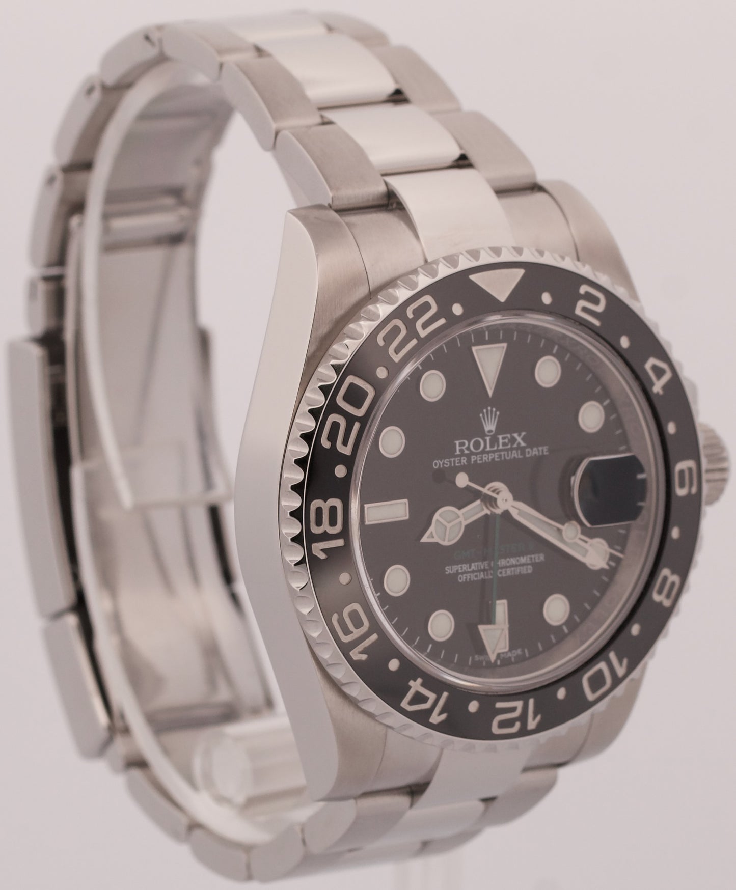 Rolex GMT-Master II BLACK Stainless Steel Ceramic RANDOM SERIAL 40mm 116710 LN