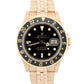 2023 RSC PAPERS Rolex GMT-Master II Black 40mm 18K Gold Jubilee Watch 16718 BOX
