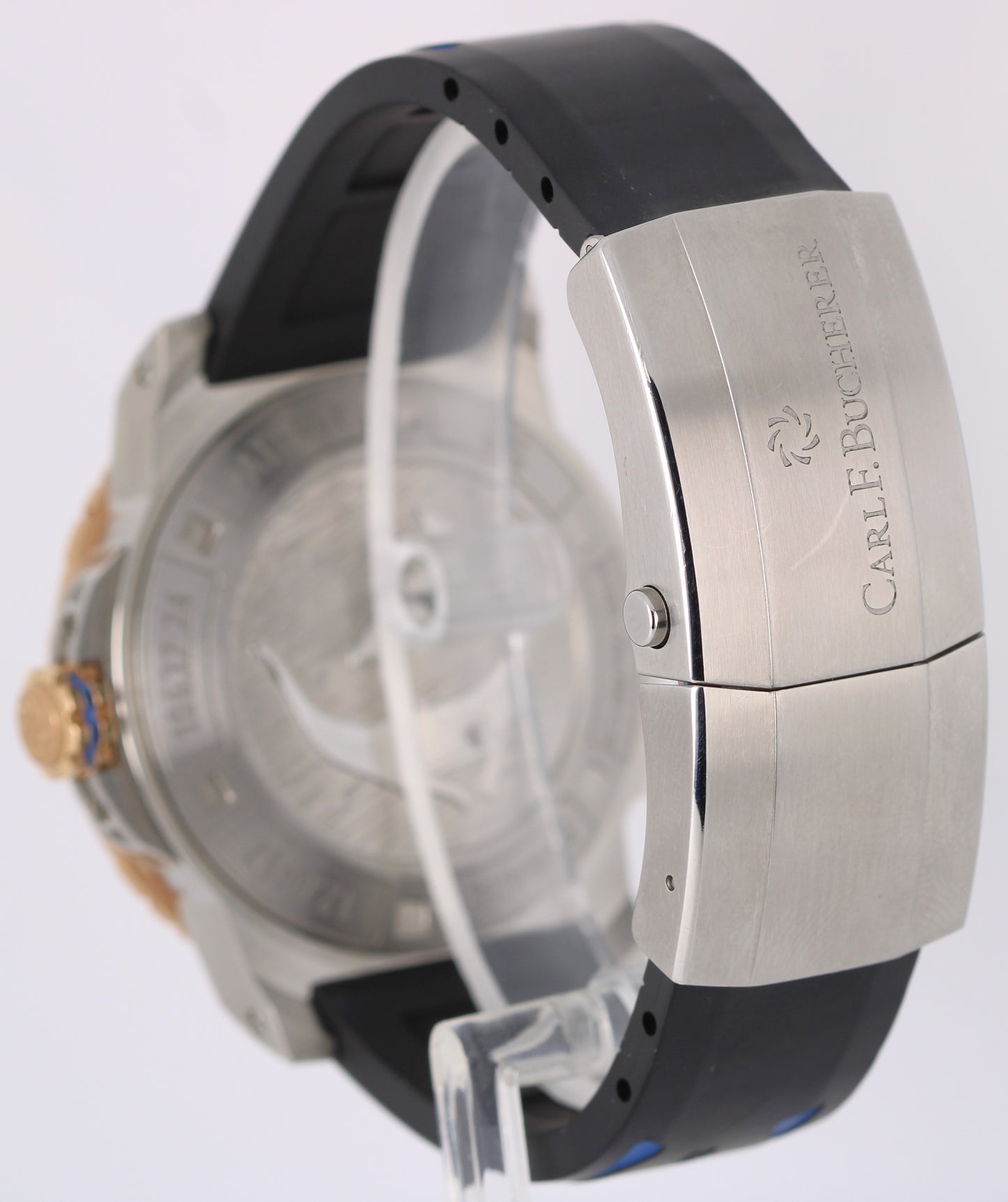 Carl F. Bucherer Patravi Scubatec PAPERS 18k Gold Steel 44.6mm 10632.24 Watch