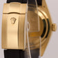 Rolex Sky-Dweller 18K Yellow Gold CHAMPAGNE Oysterflex Rubber 42mm 326238 BOX