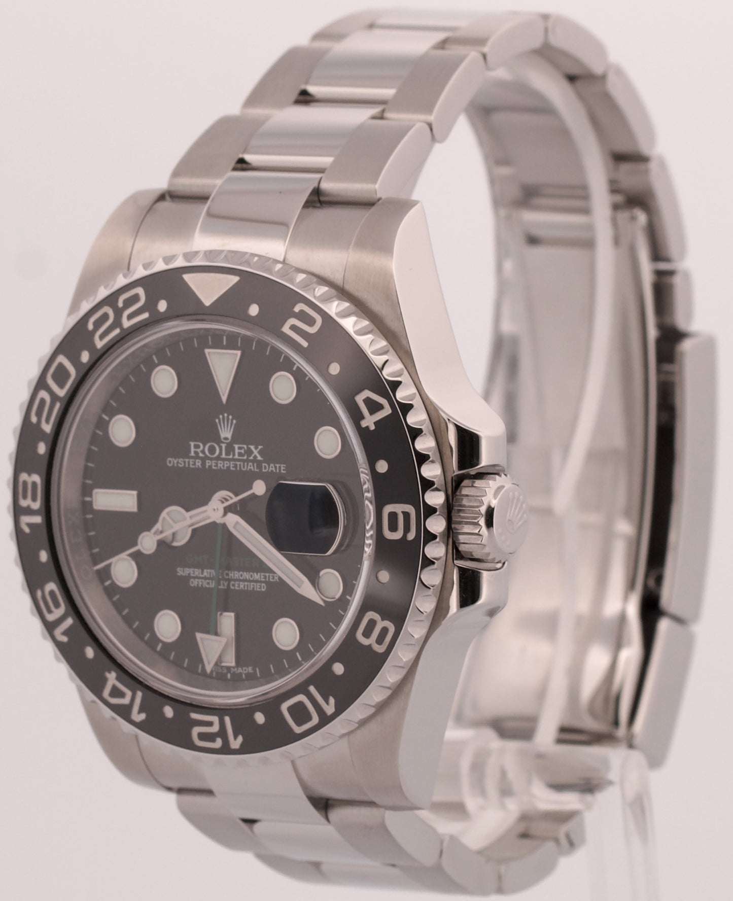 Rolex GMT-Master II BLACK Stainless Steel Ceramic RANDOM SERIAL 40mm 116710 LN