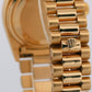 VINTAGE 1982 Rolex Day-Date President SILVER 36mm 18K Yellow Gold 18038 Watch