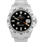Rolex Explorer II 42mm BLACK Stainless Steel Orange Automatic Watch 216570