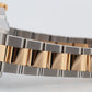 2009 PAPERS Rolex Submariner Date BLUE Rehaut Two-Tone 40mm 16613 LB Watch BOX