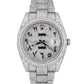 MINT Rolex DateJust DIAMOND Stainless Steel ARABIC 41mm Oyster Watch 126300