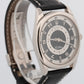 Rolex Cellini Danaos 4243/9 Black Silver 18K White Gold Manual 38mm Watch