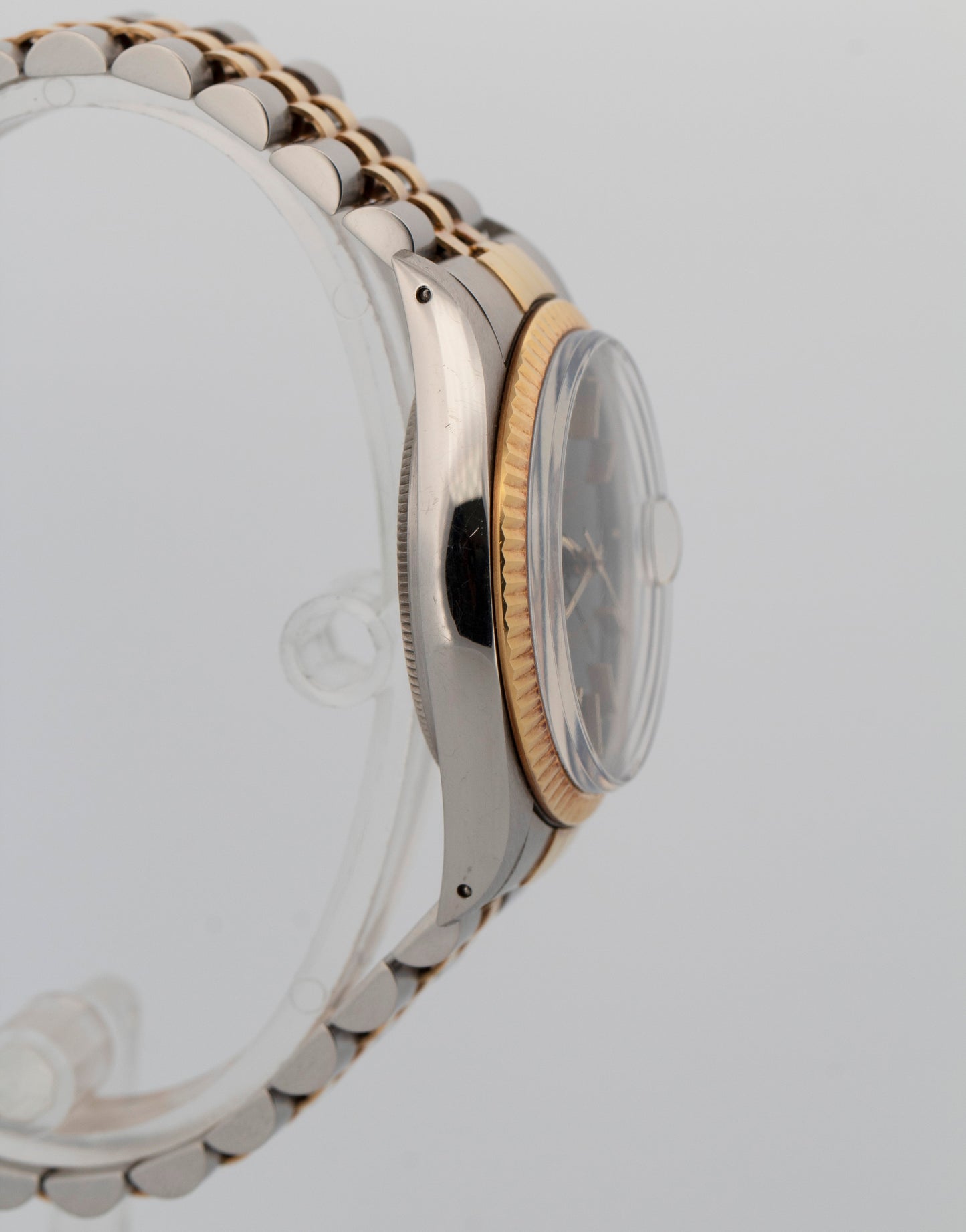 1986 UNPOLISHED PAPERS Rolex DateJust BLACK Two-Tone 36mm 16013 Watch BOX