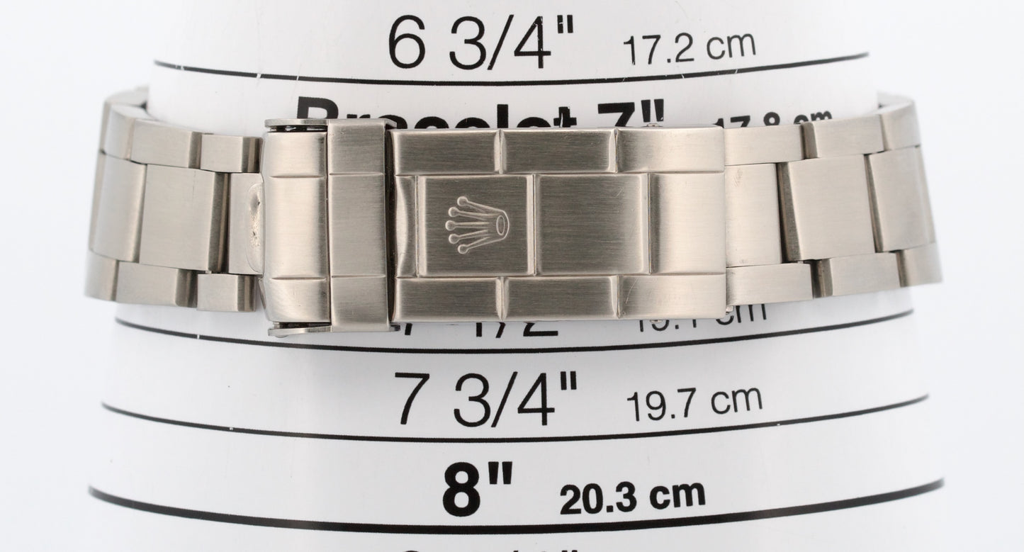 Rolex Submariner Date BLACK Stainless Steel NO-HOLES 40mm Automatic Watch 16610