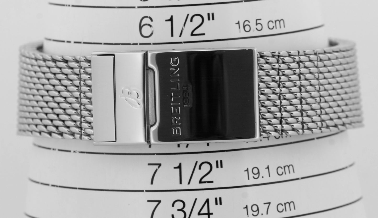 PAPERS Breitling Superocean Heritage B20 Stainless 42mm Black Watch AB2010 BOX