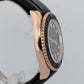Rolex Yacht-Master BLACK 18K Rose Gold Oysterflex Rubber 40mm 116655 Watch