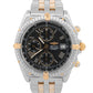 PAPERS Breitling Crosswind 43mm Two-Tone Yellow Gold Steel Watch B13055 BOX