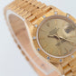 PAPERS Rolex DateJust President 26mm FACTORY DIAMOND BARK 18K Gold 69288 BOX